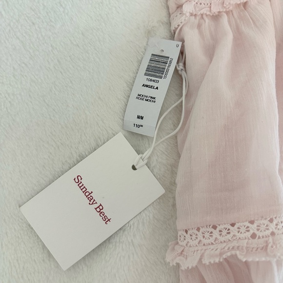 Aritzia Angela Dress in Mochi Pink - Picture 3 of 3